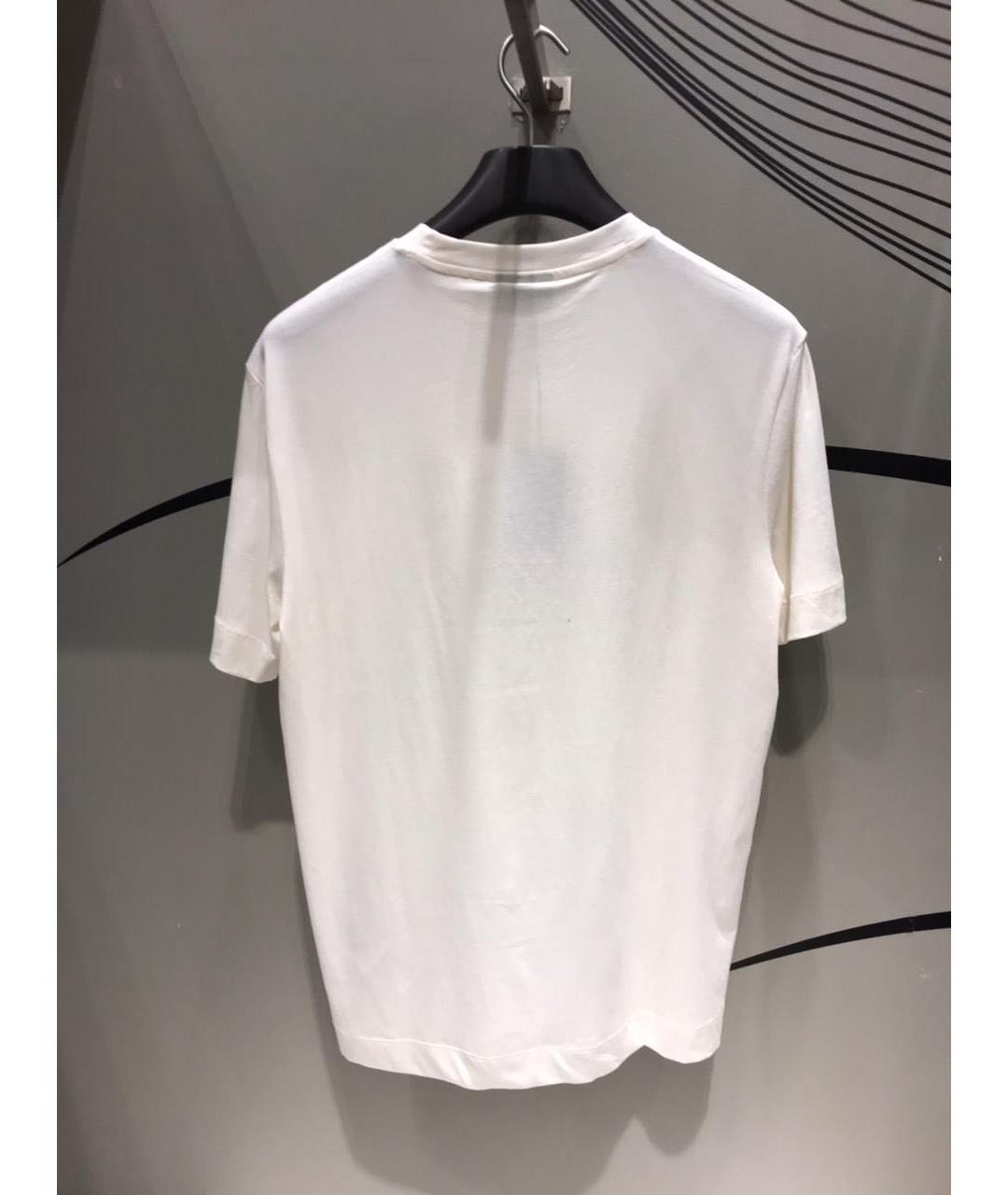 EMPORIO ARMANI Белая футболка, фото 2