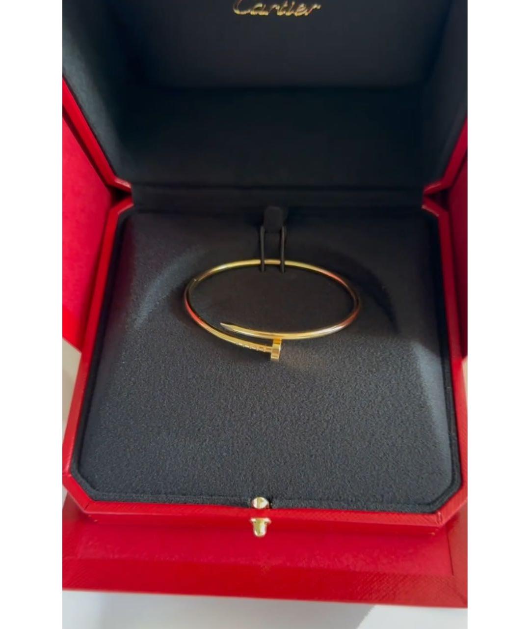 CARTIER Золотой браслет из желтого золота, фото 4