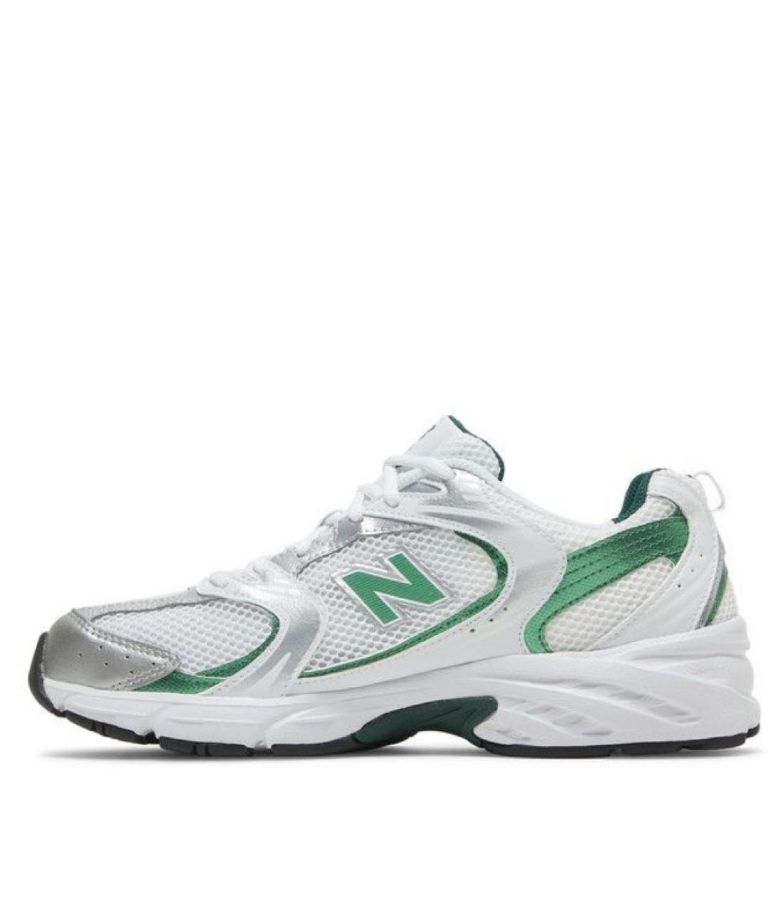 NEW BALANCE Зеленые текстильные кроссовки, фото 3