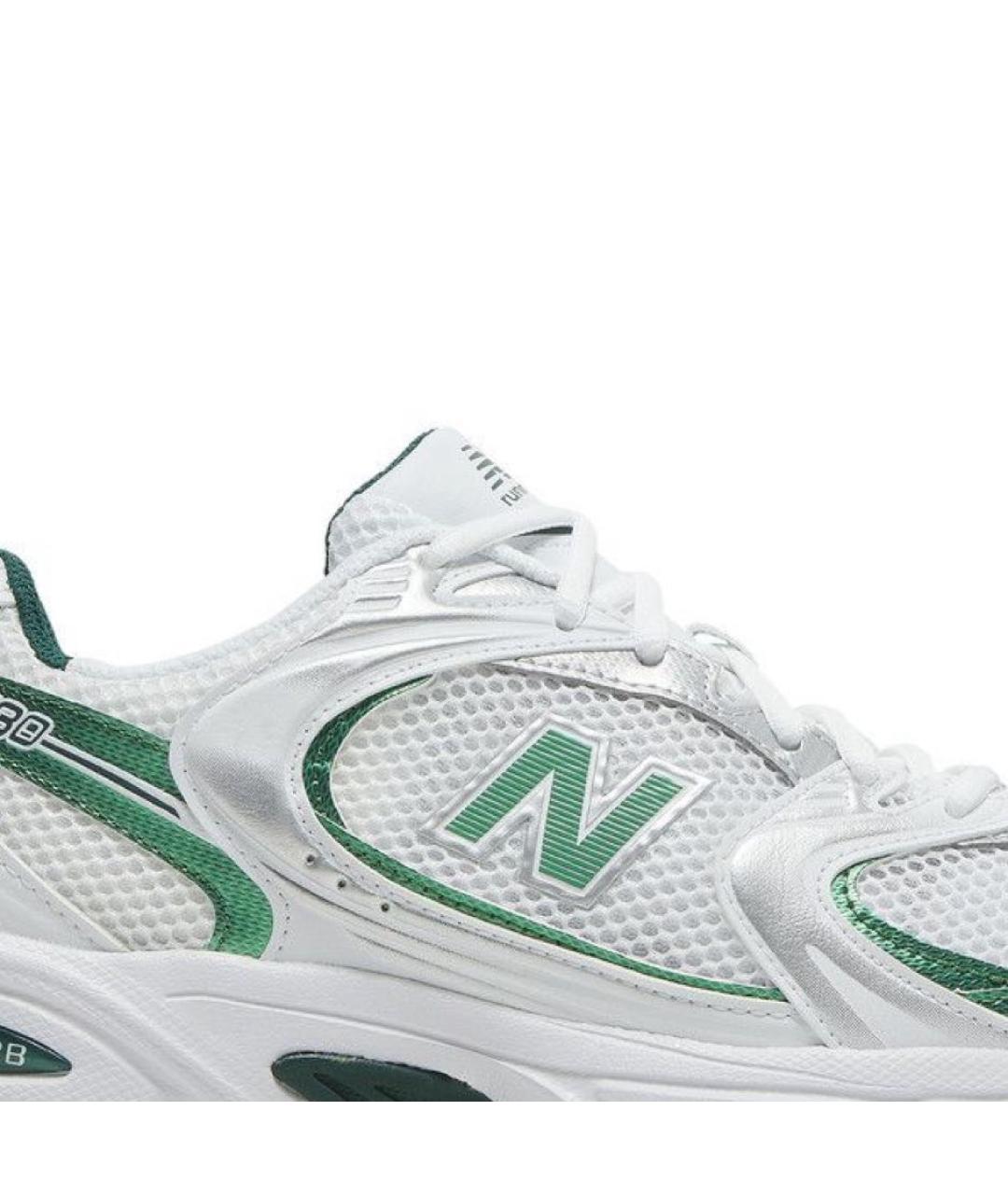NEW BALANCE Зеленые текстильные кроссовки, фото 2