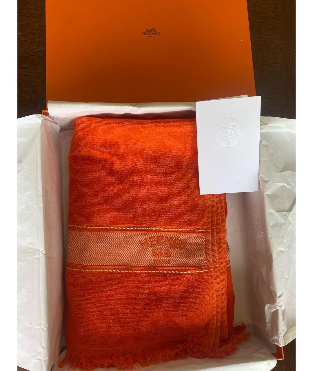 HERMES Хлопковое полотенце, фото 5