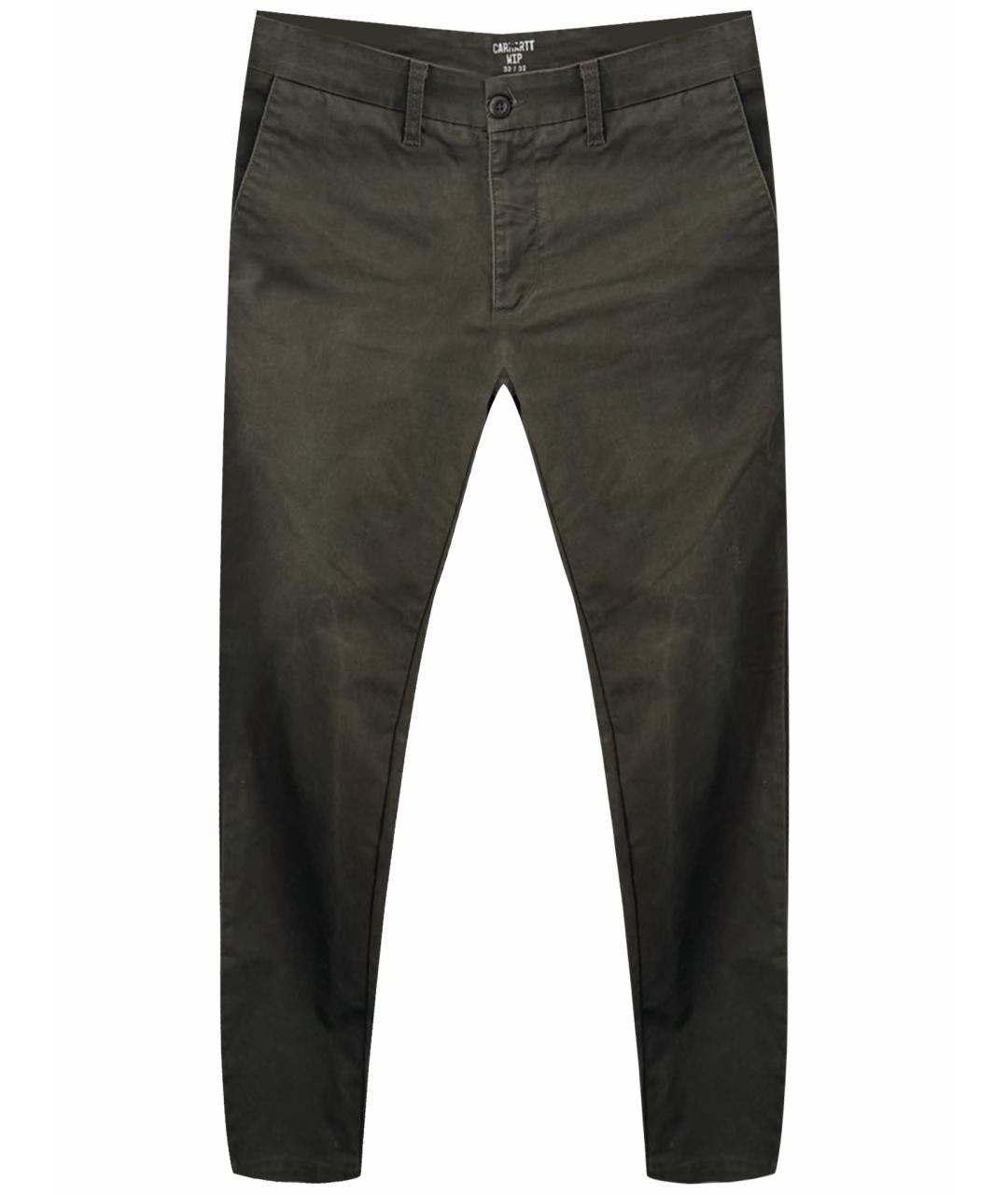 CARHARTT WIP Хаки повседневные брюки, фото 1