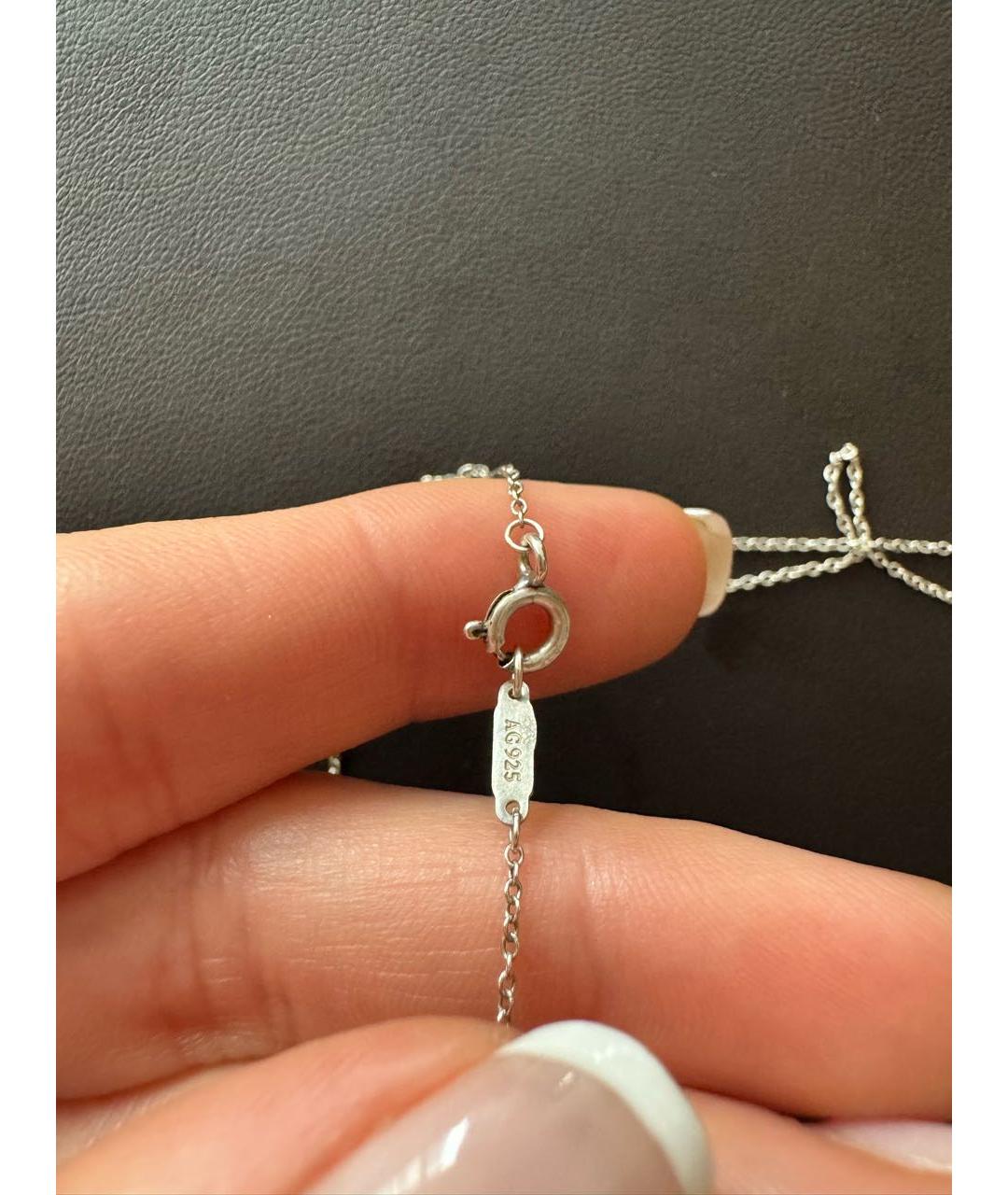 TIFFANY&CO Серебряная серебряная цепочка, фото 4
