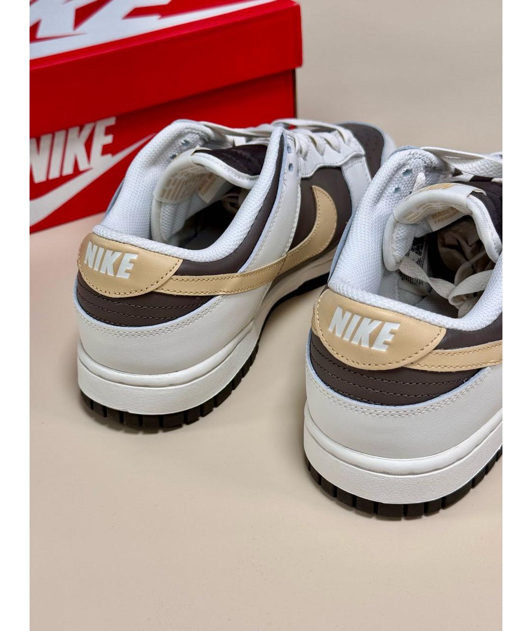 NIKE Кожаные низкие кроссовки / кеды, фото 6