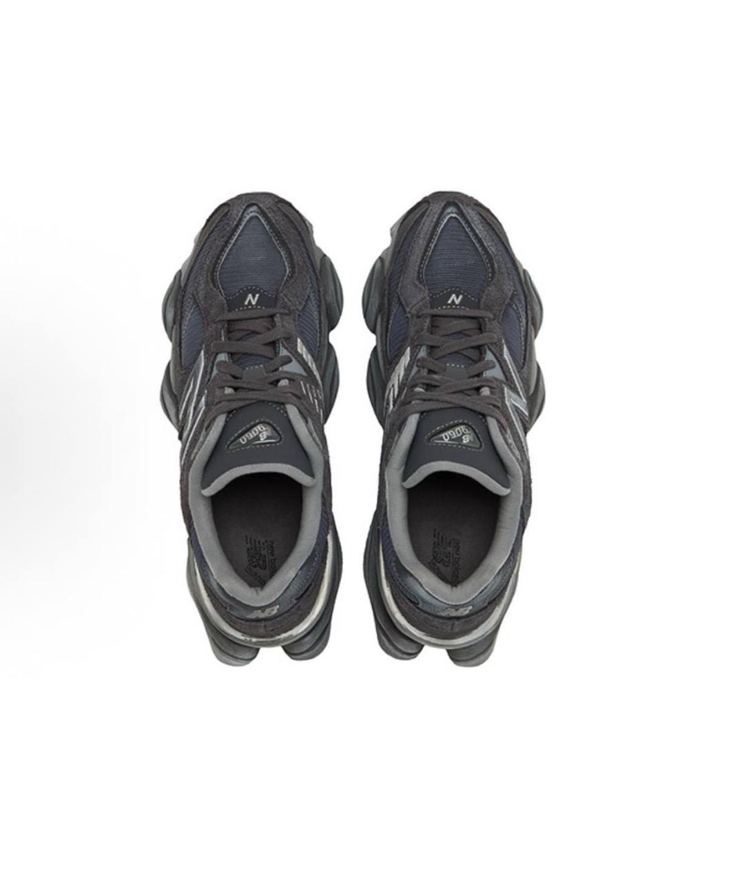 NEW BALANCE Антрацитовые замшевые кроссовки, фото 3