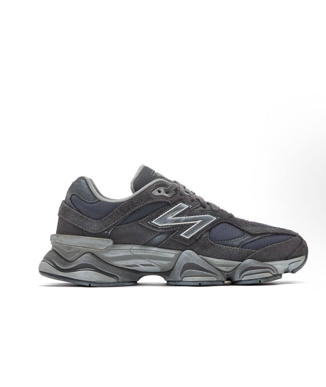 NEW BALANCE Антрацитовые замшевые кроссовки, фото 6