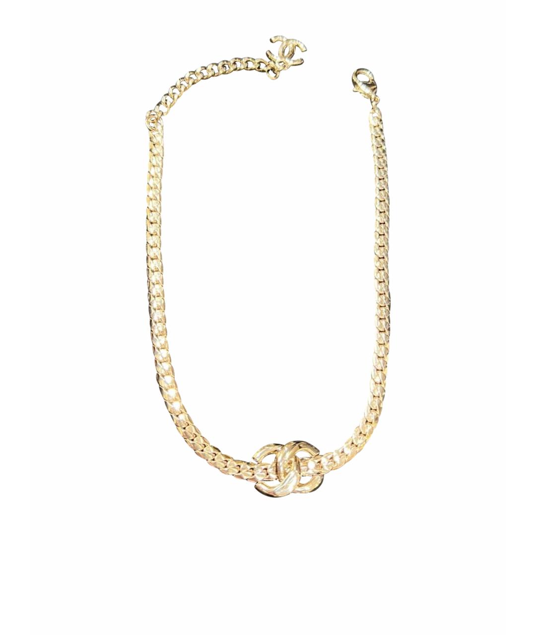 CHANEL Золотой чокер, фото 1