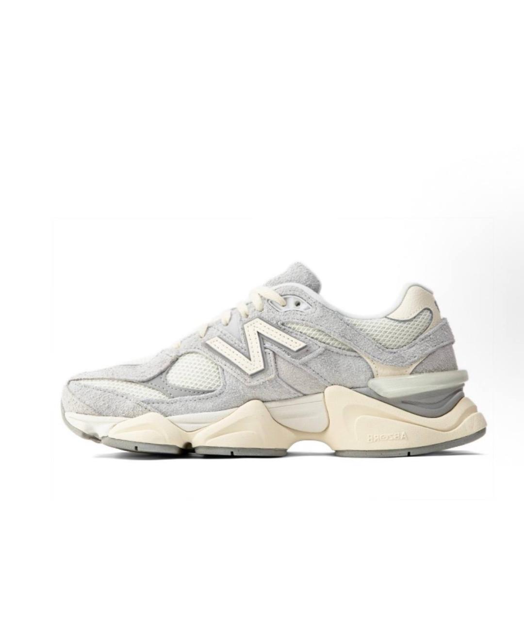 NEW BALANCE Серые замшевые кроссовки, фото 2