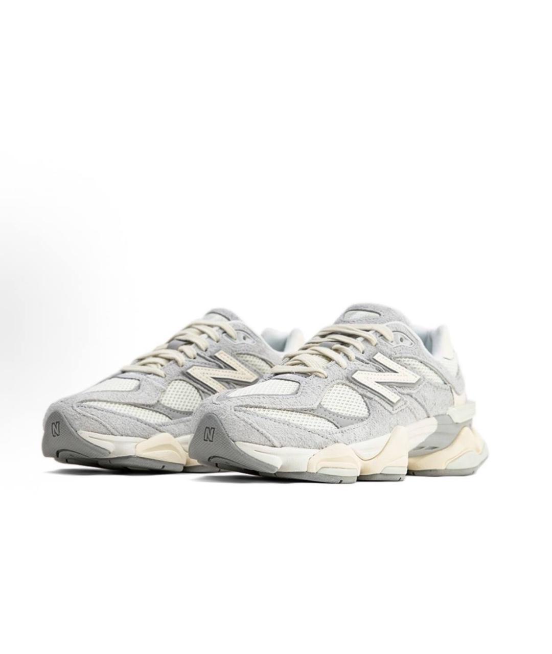 NEW BALANCE Серые замшевые кроссовки, фото 3