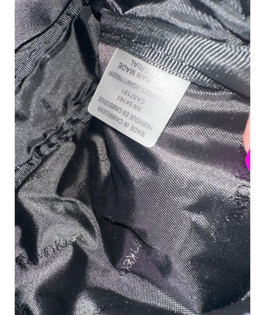 CALVIN KLEIN Черная сумка на плечо, фото 8