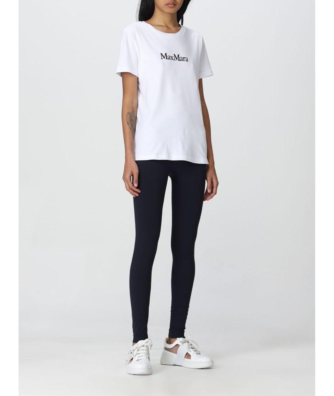 'S MAX MARA Синие спортивные брюки и шорты, фото 6