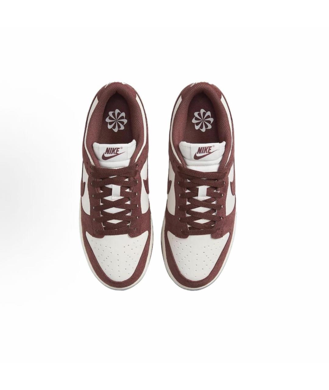 NIKE Бордовые замшевые кроссовки, фото 3