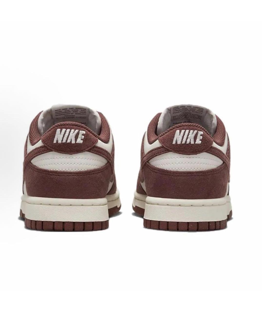 NIKE Бордовые замшевые кроссовки, фото 4