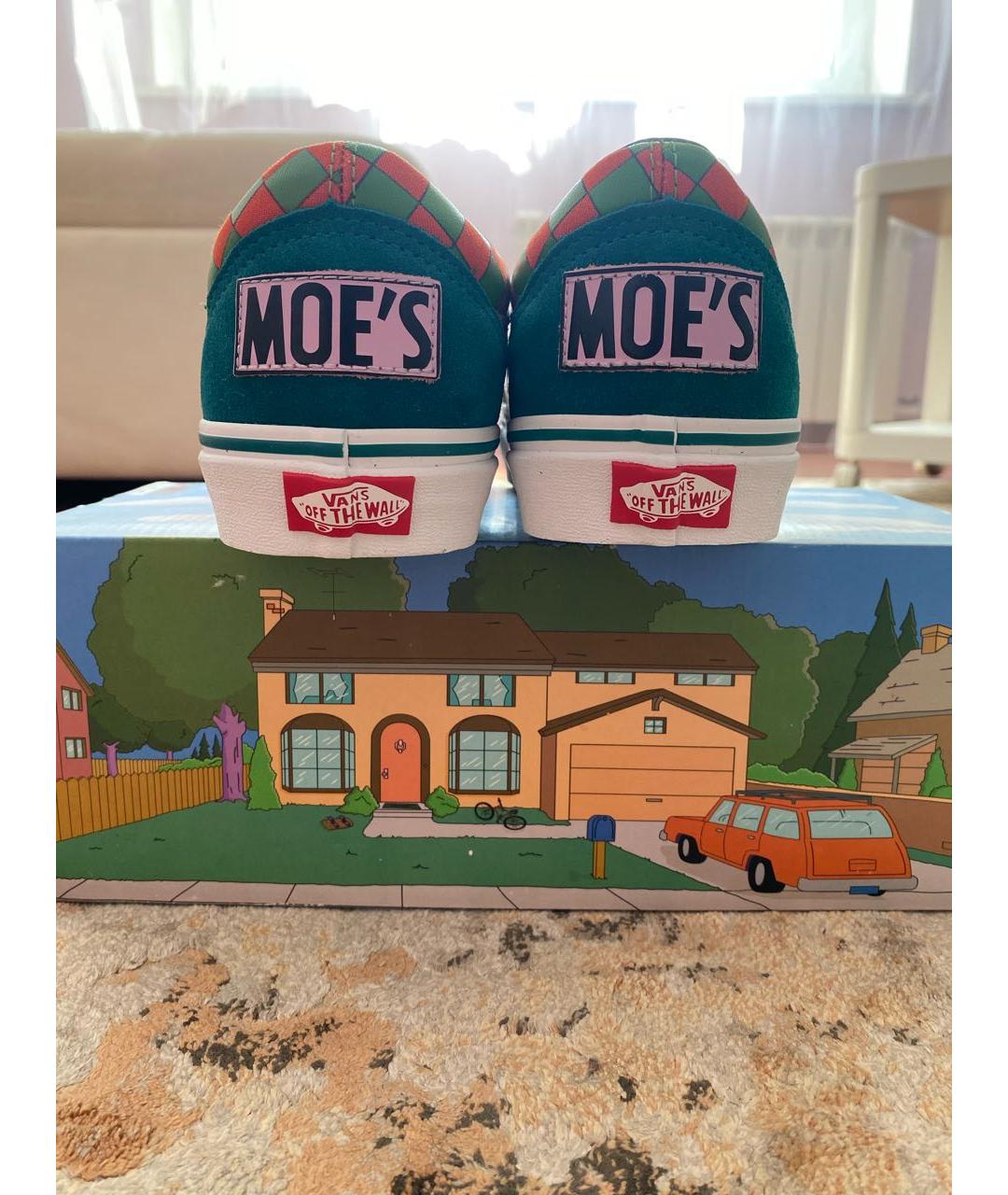 VANS Мульти замшевые низкие кроссовки / кеды, фото 5