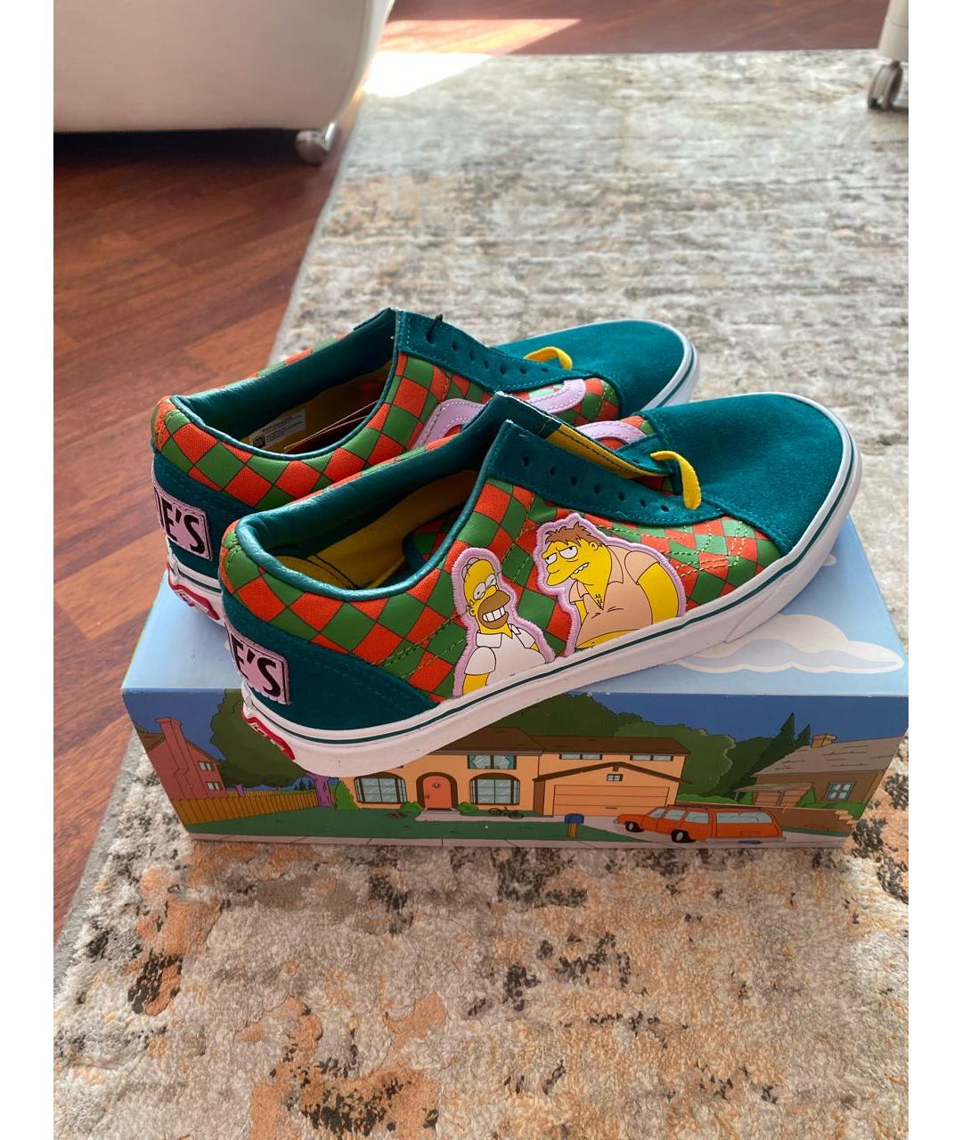 VANS Мульти замшевые низкие кроссовки / кеды, фото 3