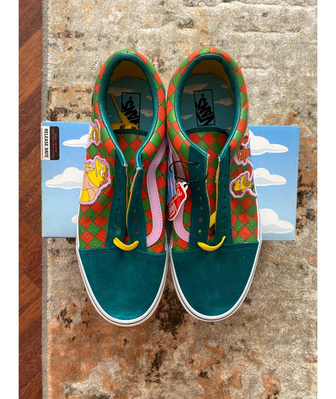 VANS Мульти замшевые низкие кроссовки / кеды, фото 4