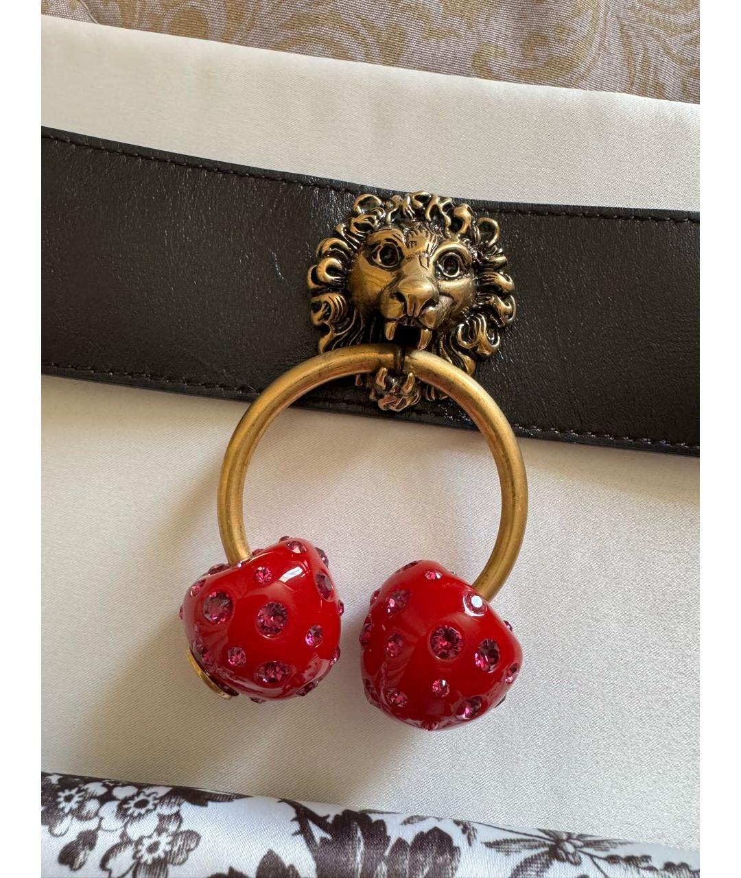 GUCCI Черный латунный чокер, фото 3