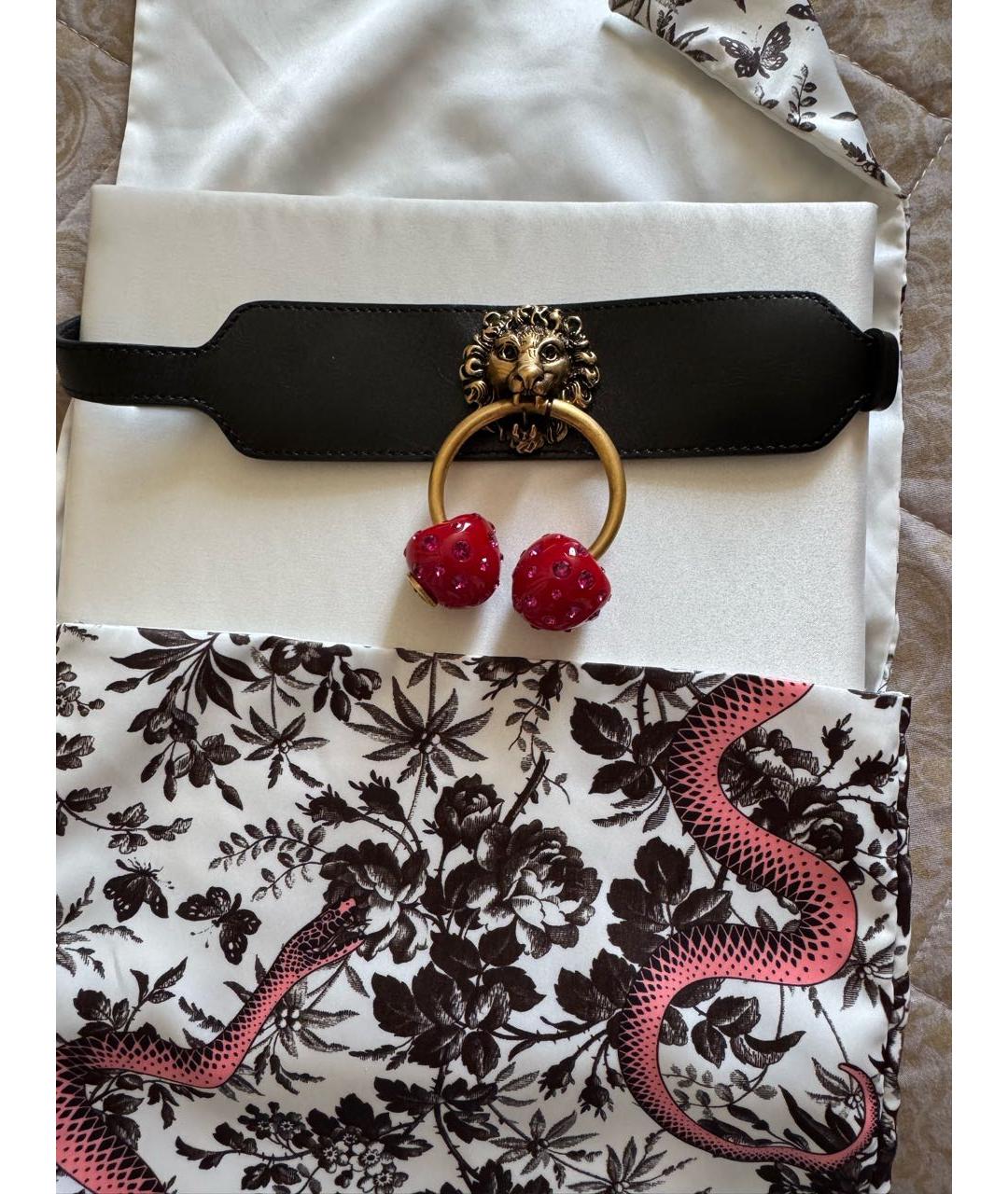 GUCCI Черный латунный чокер, фото 5
