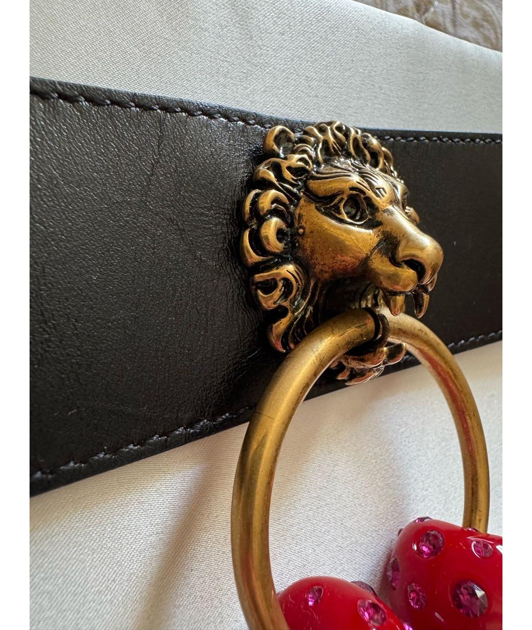 GUCCI Черный латунный чокер, фото 6