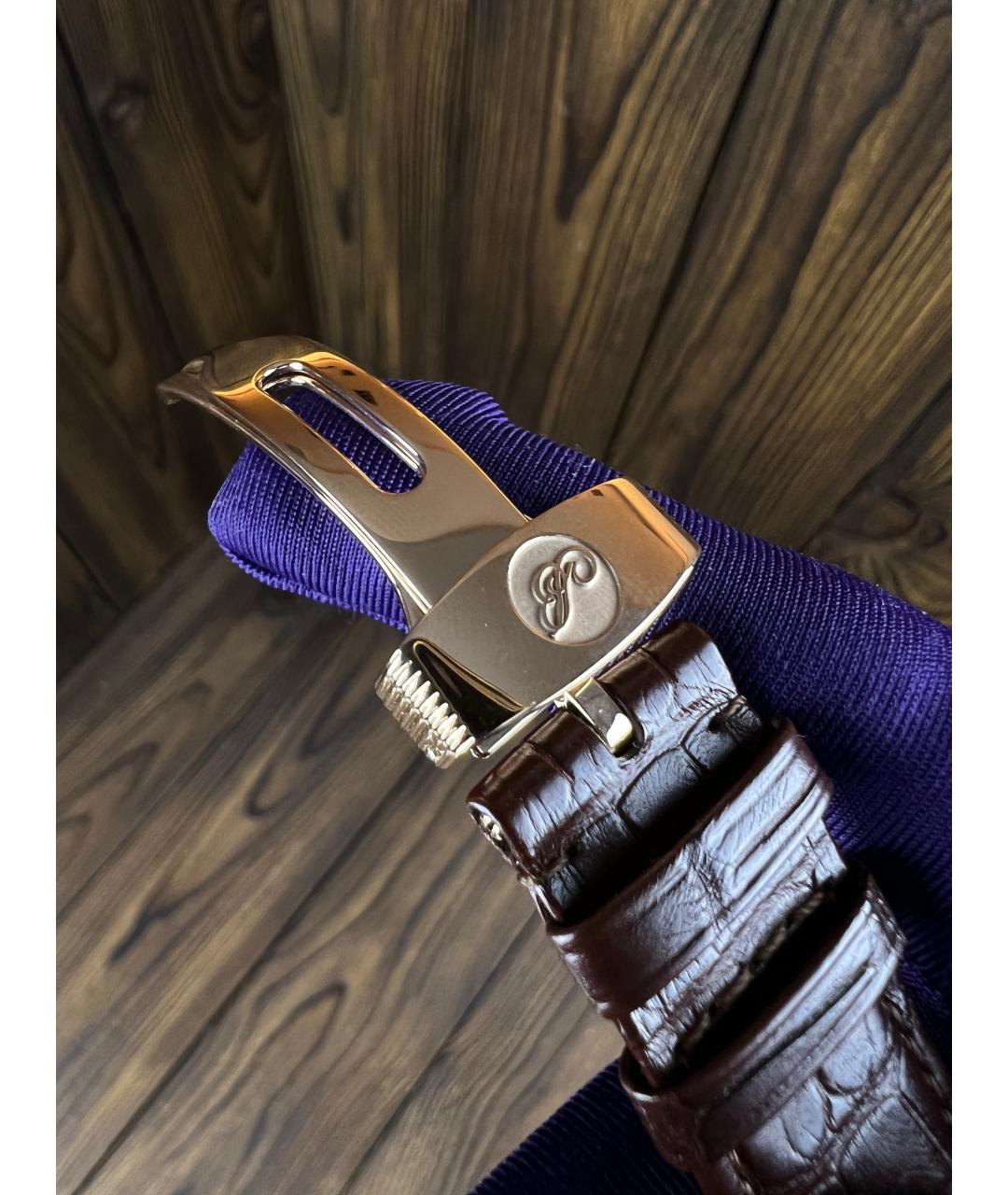 Breguet Коричневые часы из розового золота, фото 8