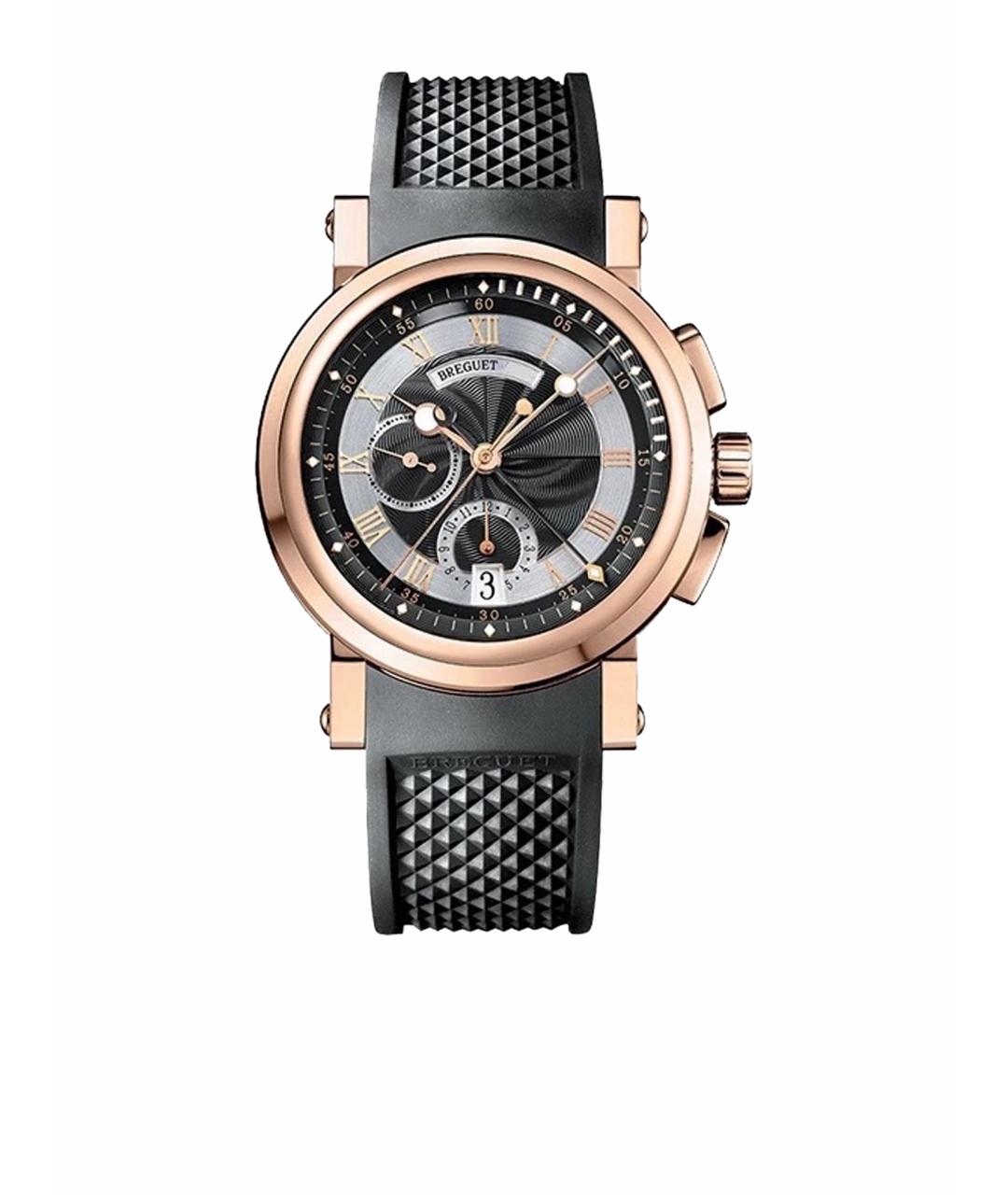 Breguet Черные часы из розового золота, фото 1