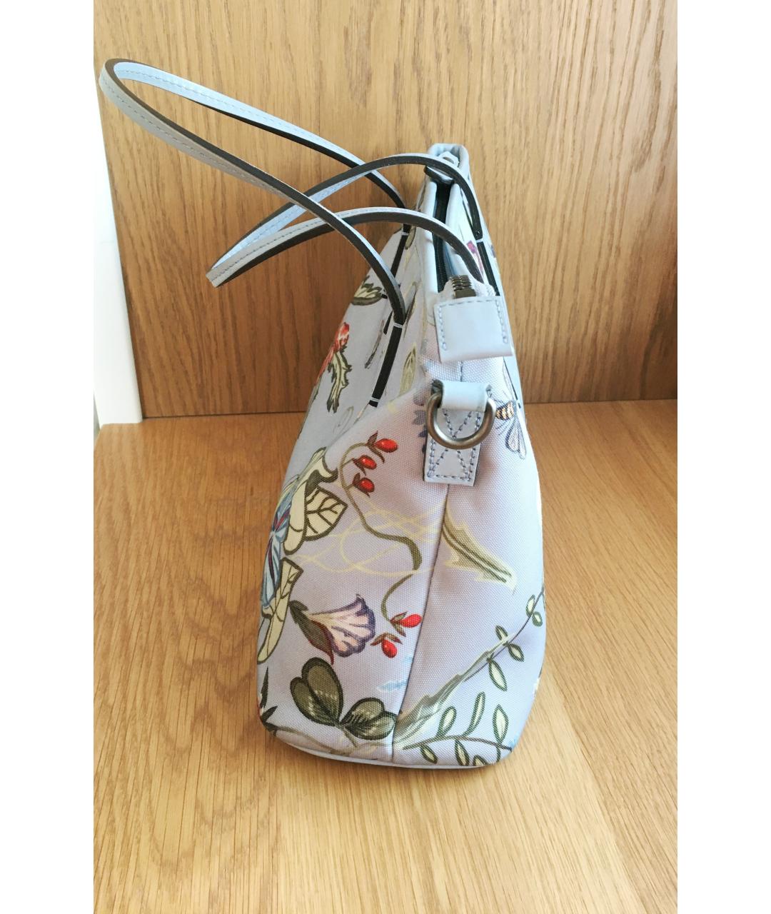 GUCCI Голубая сумка тоут, фото 3