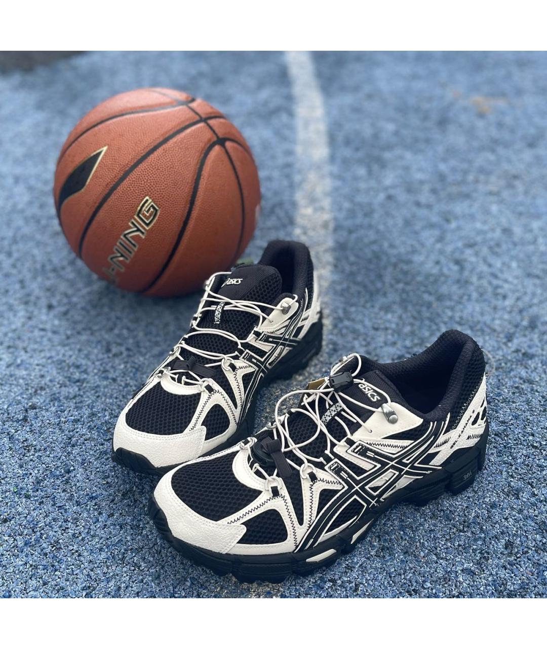 ASICS Черные низкие кроссовки / кеды, фото 2