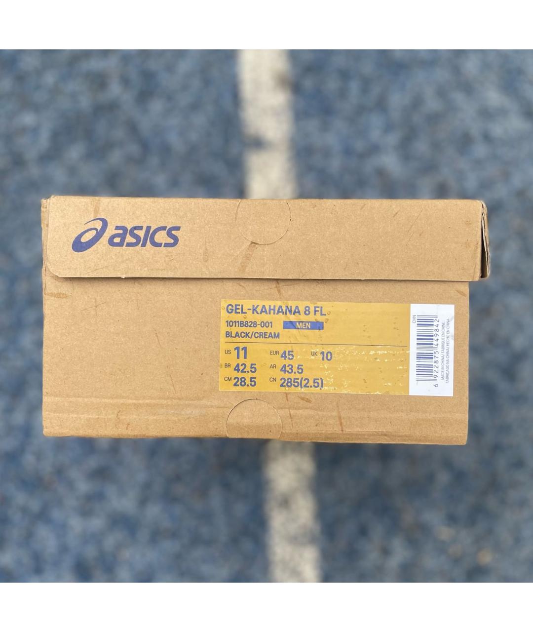 ASICS Черные низкие кроссовки / кеды, фото 5
