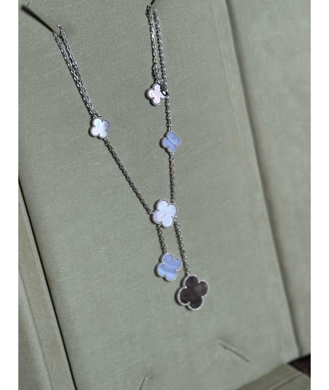 VAN CLEEF & ARPELS Колье из белого золота, фото 4