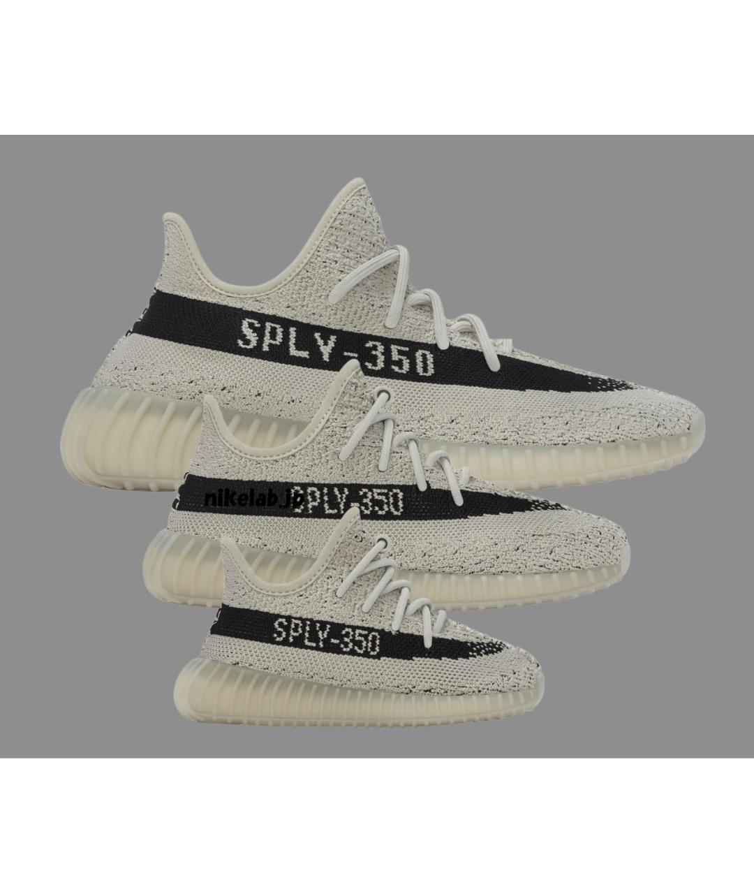 ADIDAS YEEZY Серые кеды, фото 4