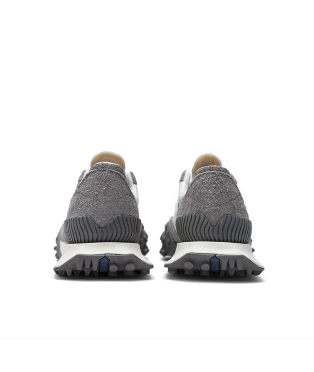 NEW BALANCE Серые замшевые низкие кроссовки / кеды, фото 4