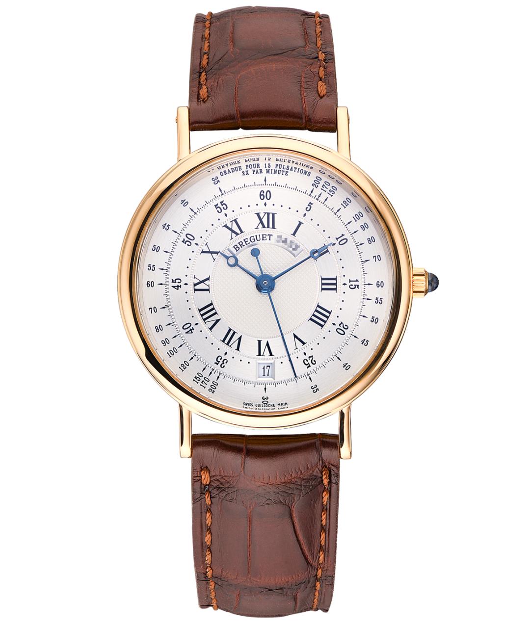 Breguet Коричневые часы из желтого золота, фото 7