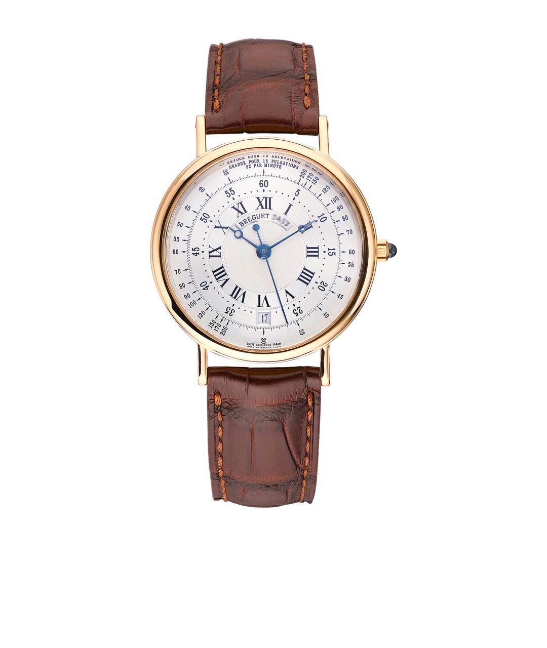 Breguet Коричневые часы из желтого золота, фото 1
