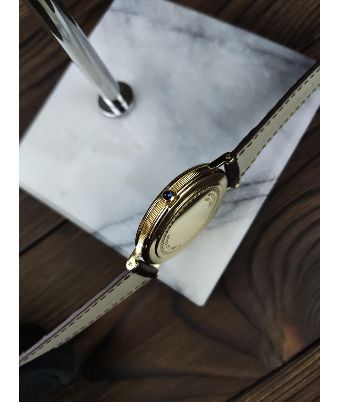 Breguet Коричневые часы из желтого золота, фото 3