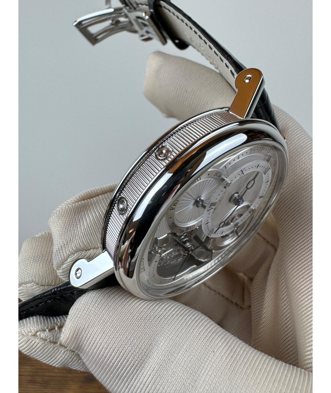 Breguet Черные платиновые часы, фото 5