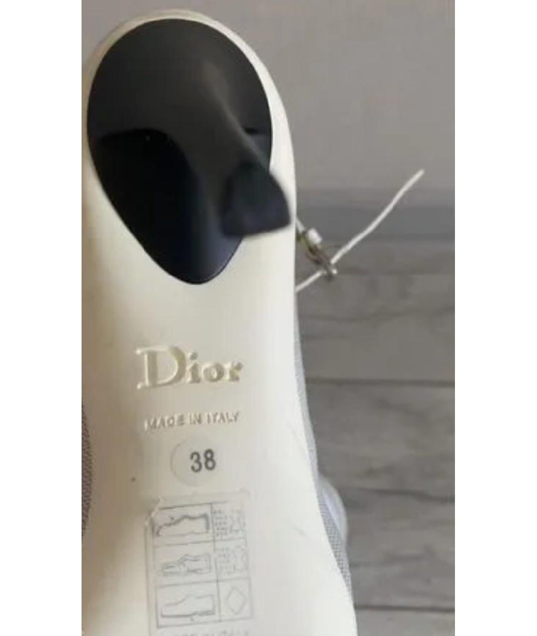 CHRISTIAN DIOR Серые туфли, фото 6