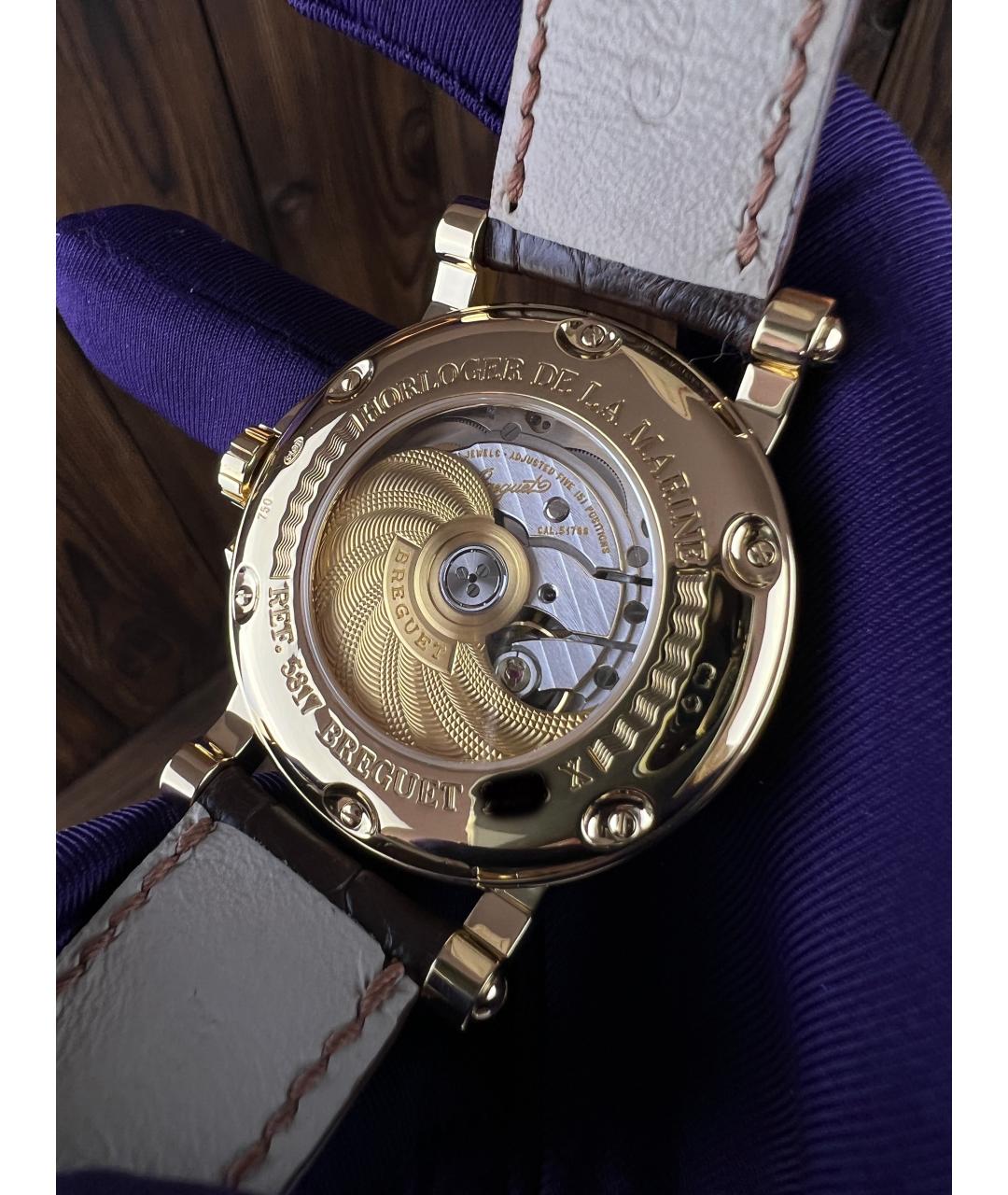 Breguet Золотые часы из желтого золота, фото 5