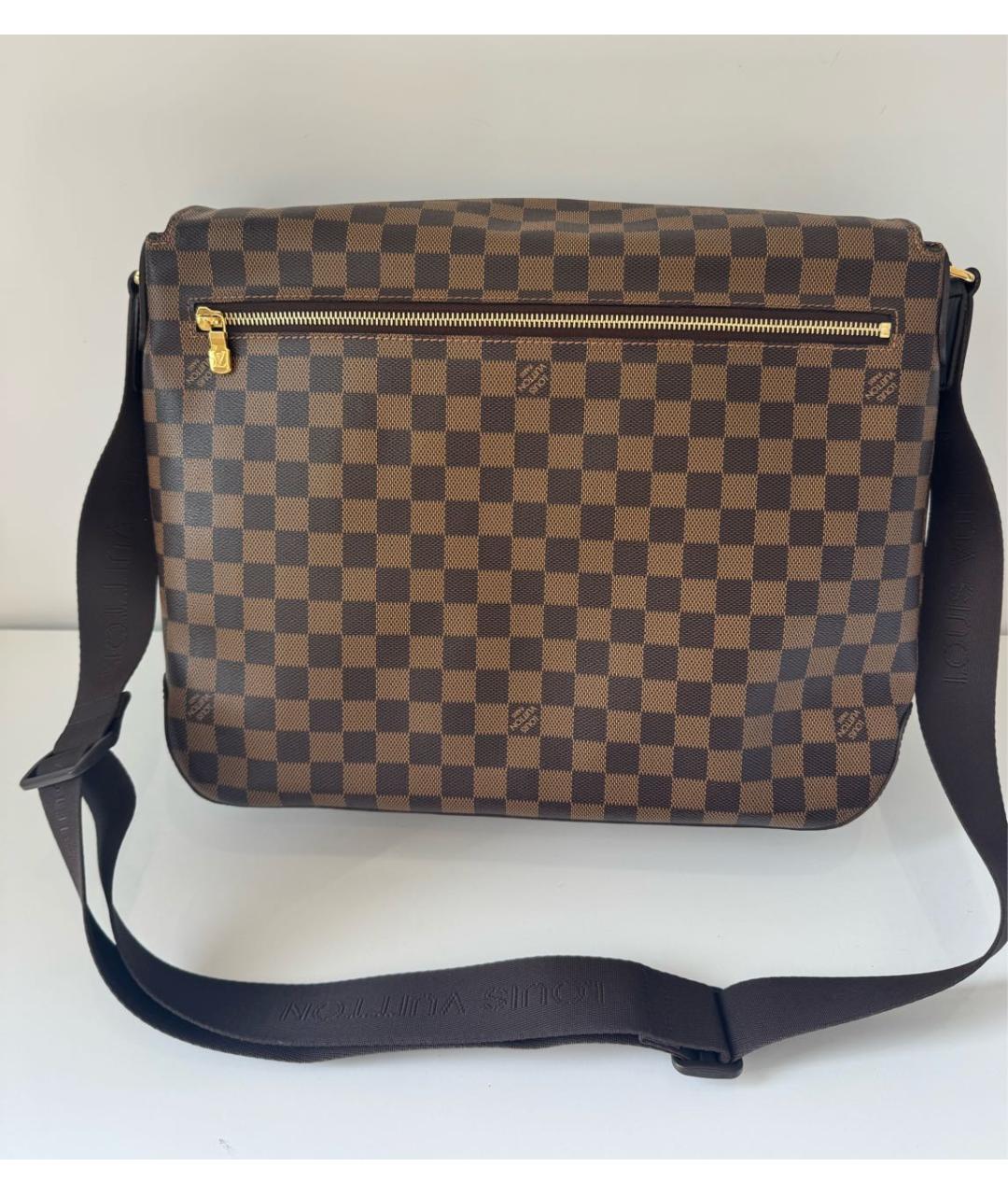 LOUIS VUITTON Коричневая сумка на плечо, фото 3