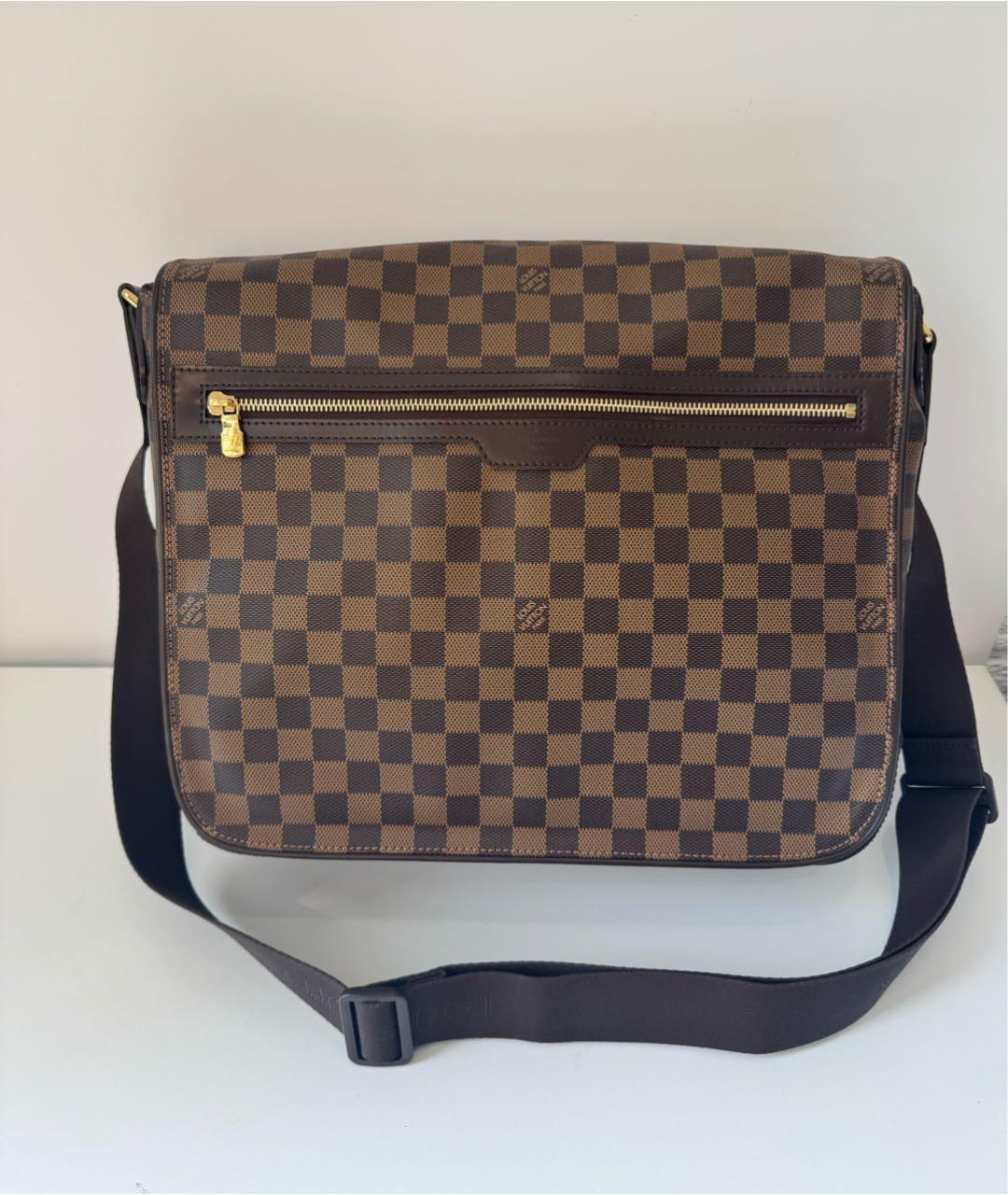 LOUIS VUITTON Коричневая сумка на плечо, фото 9