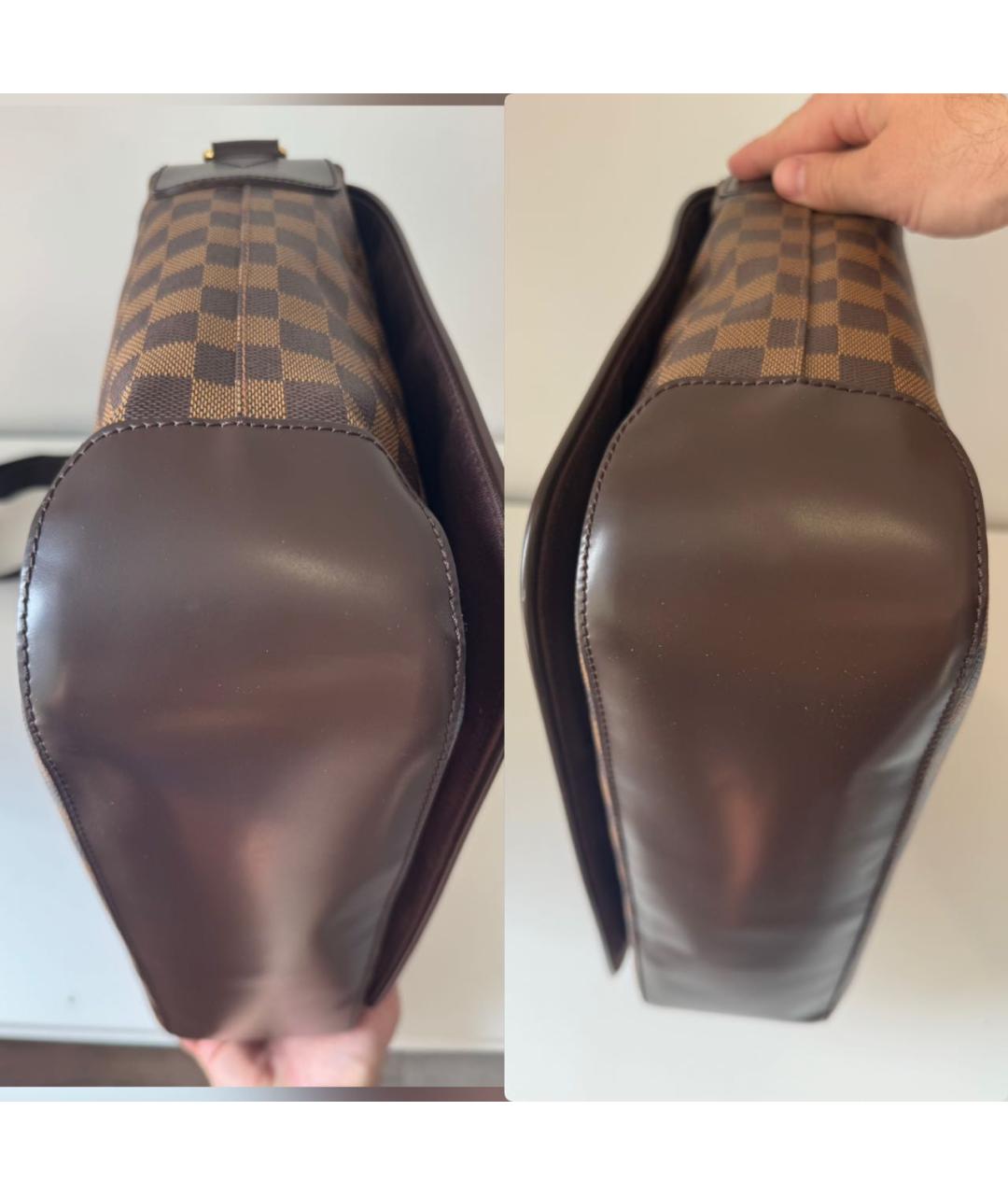 LOUIS VUITTON Коричневая сумка на плечо, фото 8