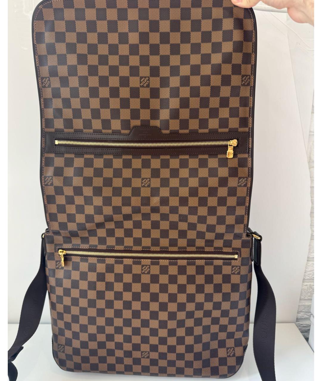 LOUIS VUITTON Коричневая сумка на плечо, фото 4