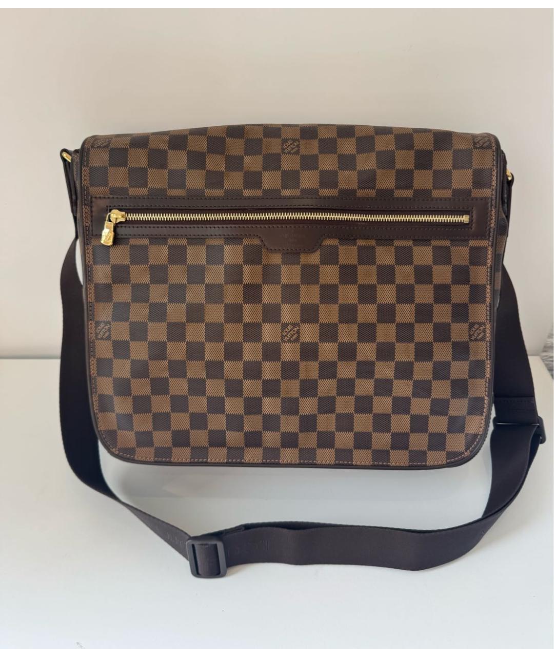LOUIS VUITTON Коричневая сумка на плечо, фото 2