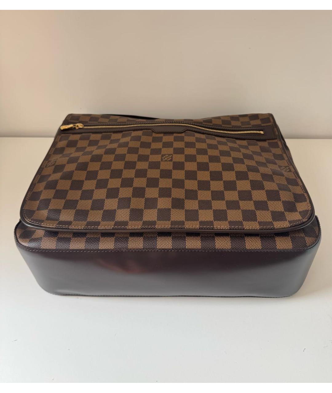 LOUIS VUITTON Коричневая сумка на плечо, фото 5
