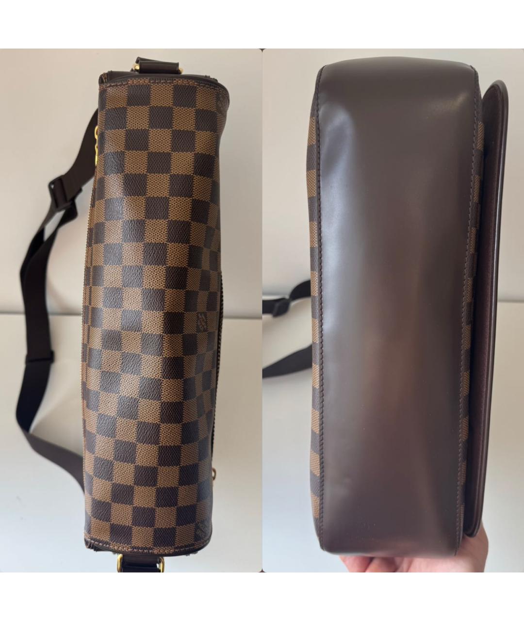 LOUIS VUITTON Коричневая сумка на плечо, фото 7