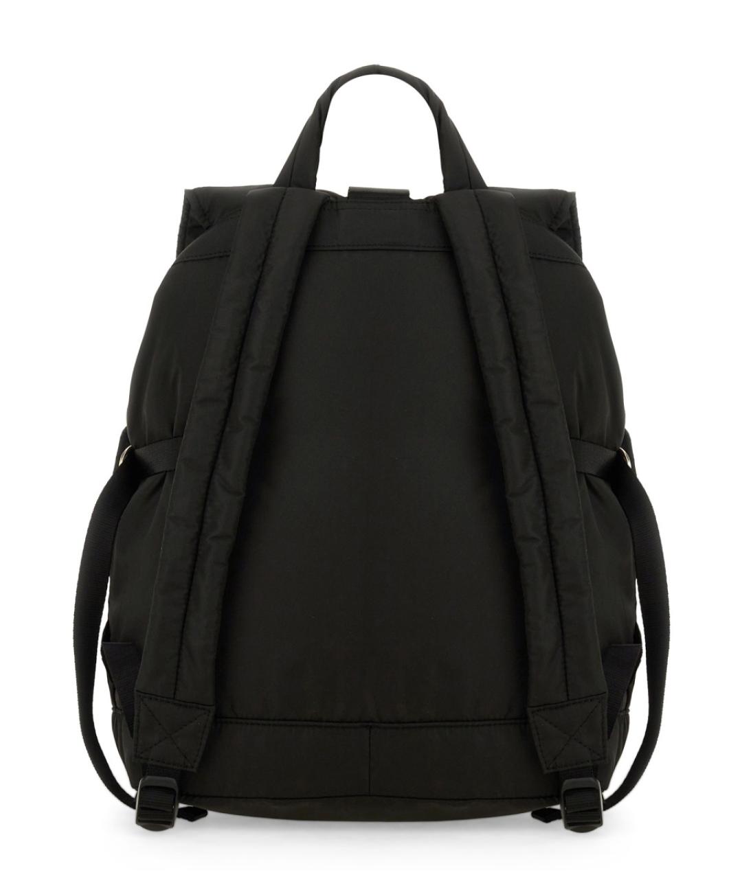 GANNI Черный синтетический рюкзак, фото 3