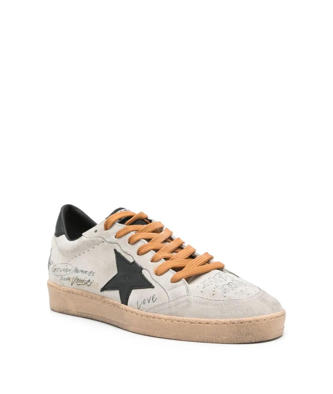GOLDEN GOOSE DELUXE BRAND Мульти кожаные низкие кроссовки / кеды, фото 2