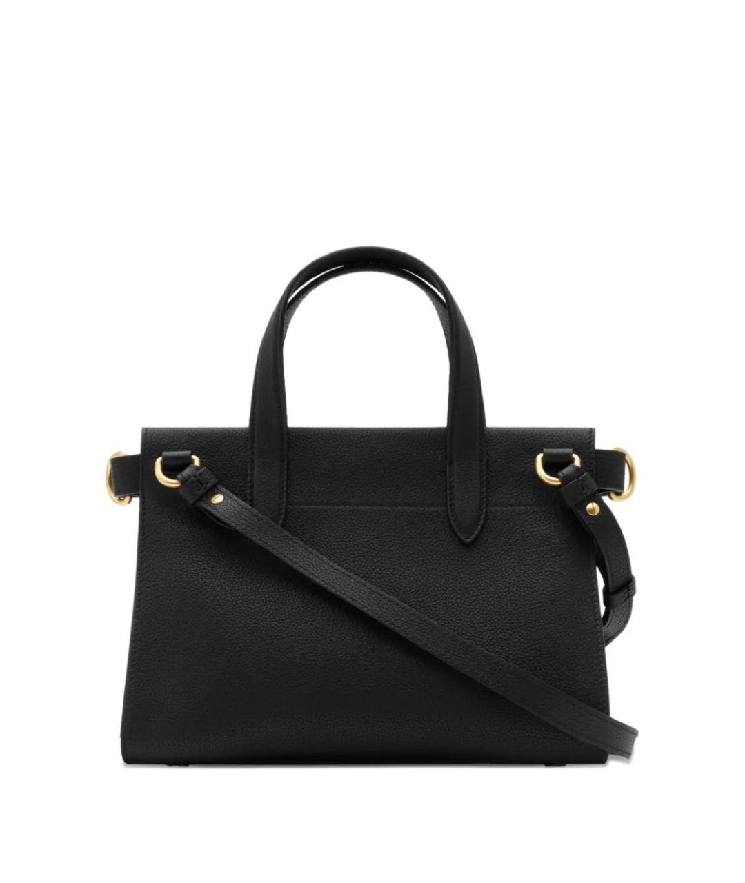 BURBERRY Черная сумка с короткими ручками, фото 2