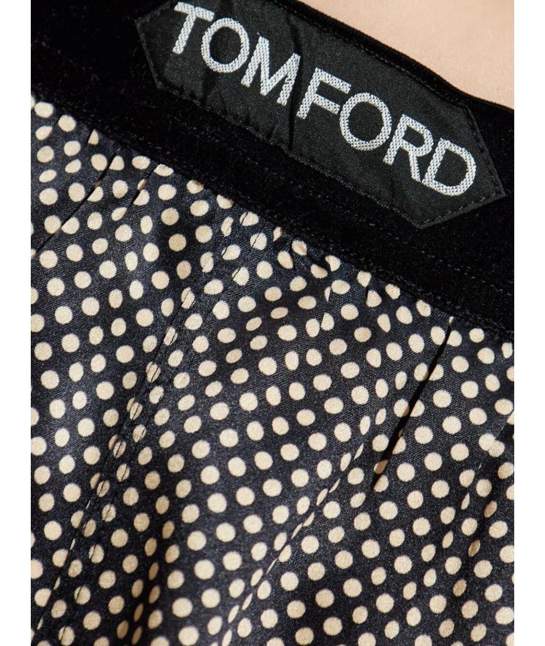 TOM FORD Черные шелковые шорты, фото 5