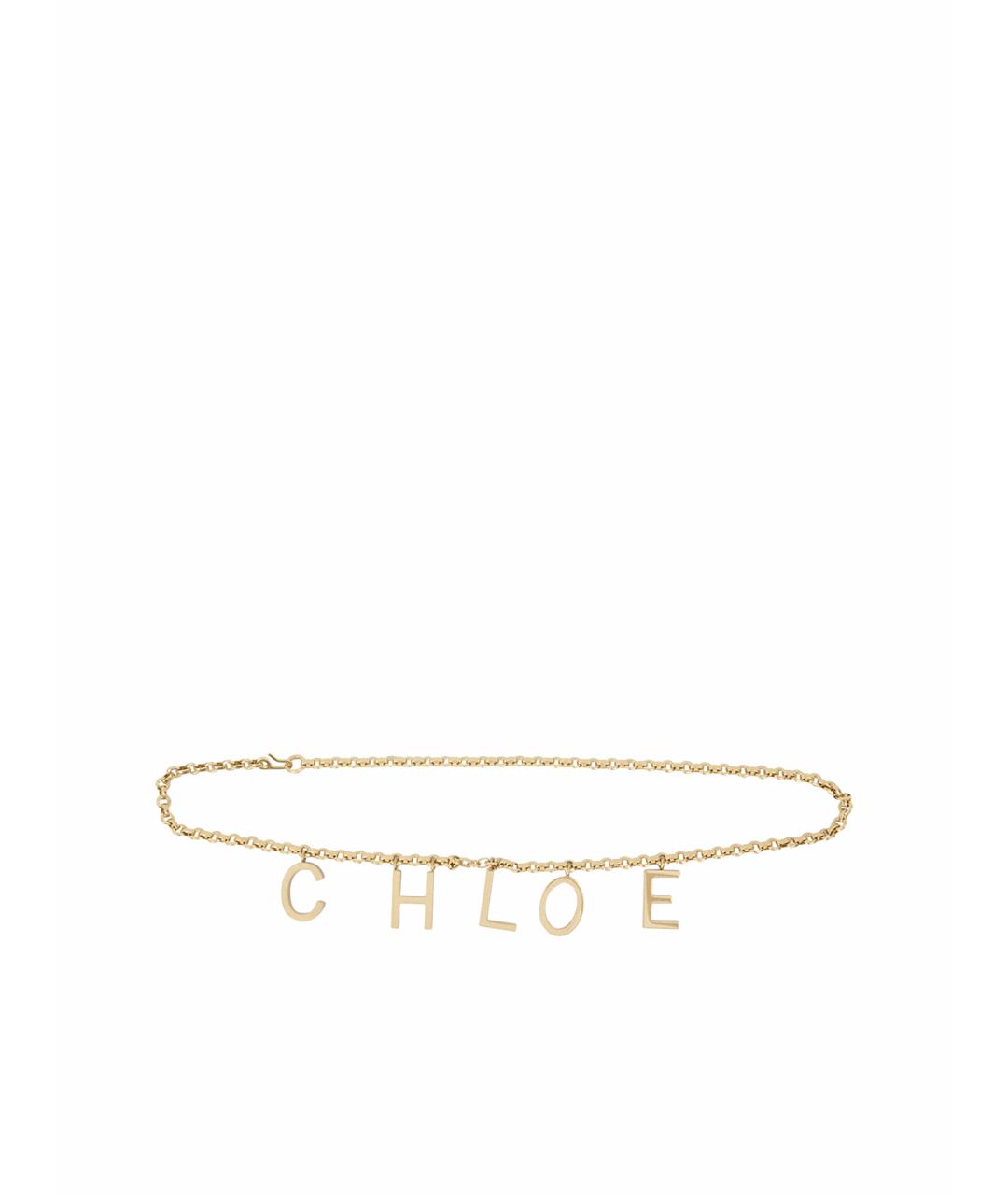 CHLOE Золотой ремень, фото 1