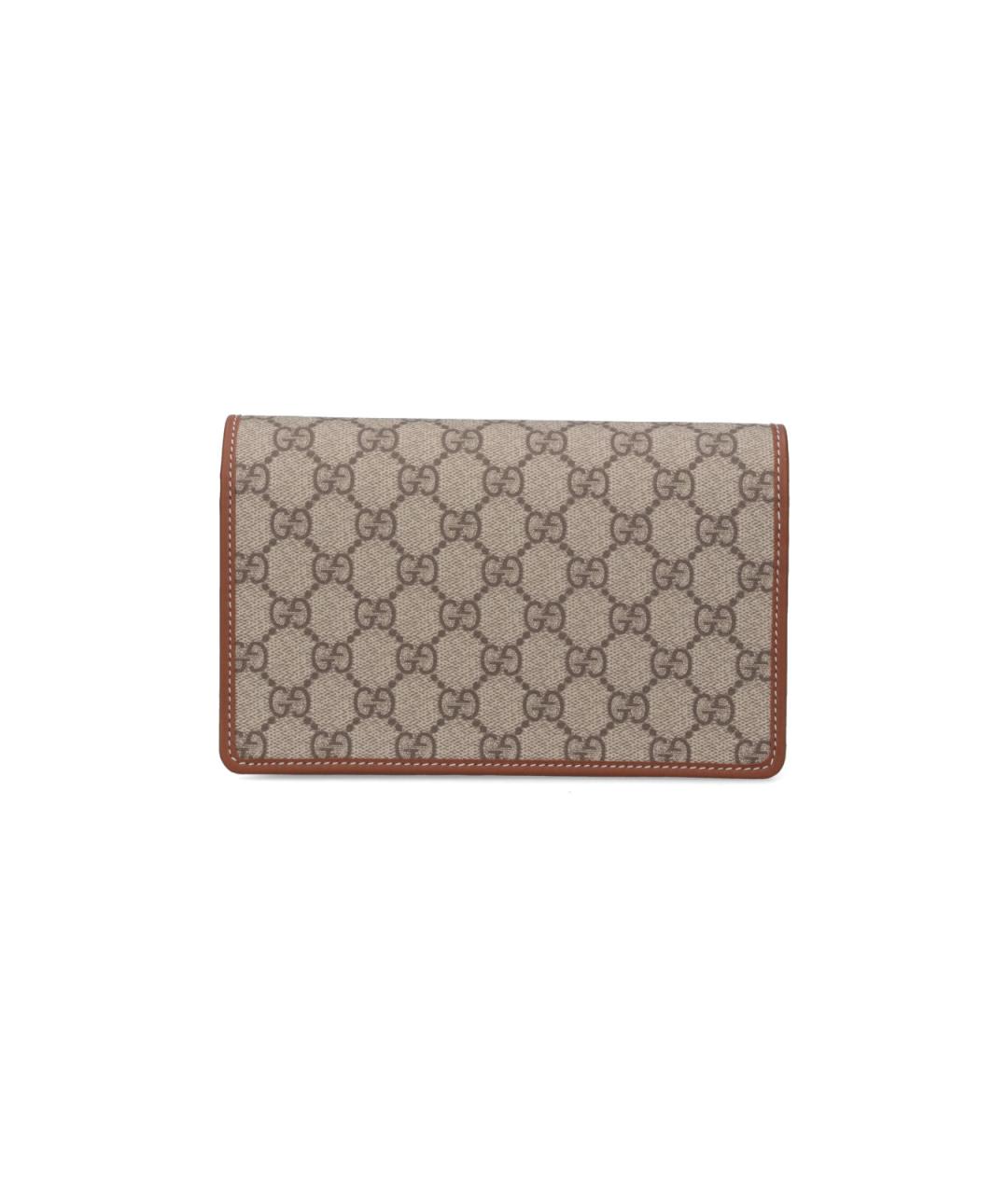 GUCCI Бежевый кошелек, фото 3